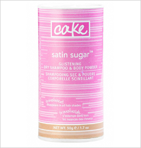 Cake Beauty Satin Sugar Glistening Dry Shampoo and Body Powder