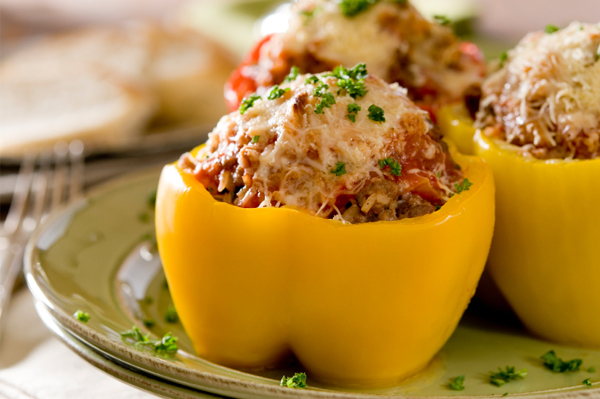 Quinoa stuffed peppers