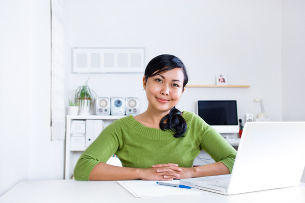 self employed woman