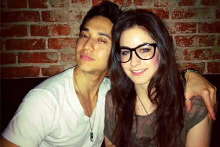 Cristina Perenboom and Stefan Litrownik
