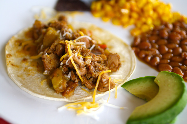 Sunday Dinner: Pork carnitas tacos