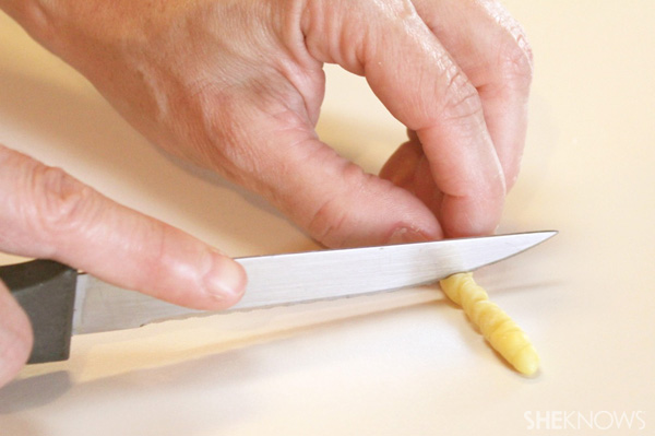 Make worm ridges