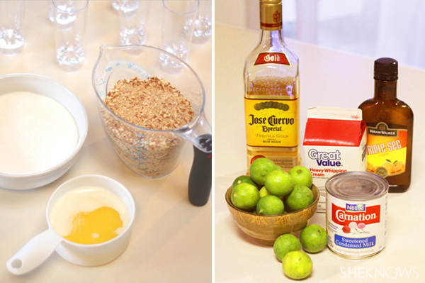 Pie ingredients