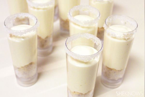Pour in glasses