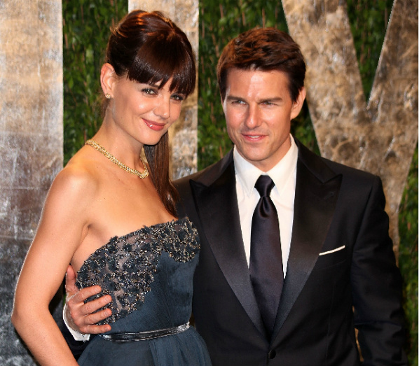 Tom Cruise and Katie Holmes