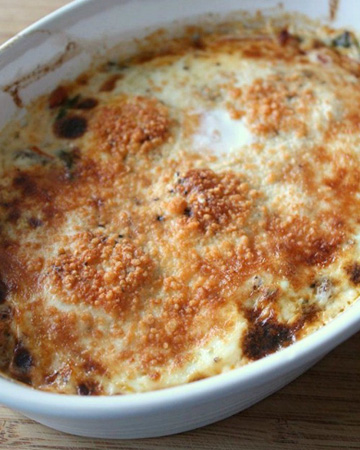 Baked eggs
