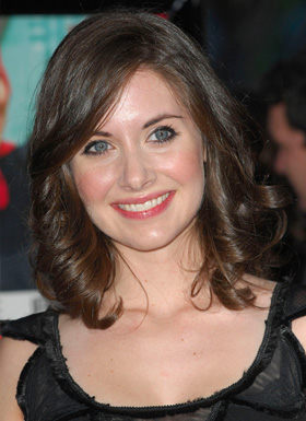The outward curl