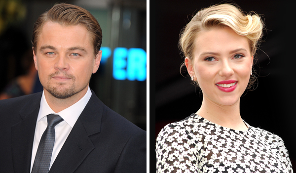 Leonardo DiCaprio and Scarlett Johansson