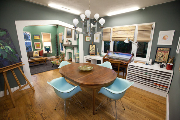  Danielle Colding's dining room