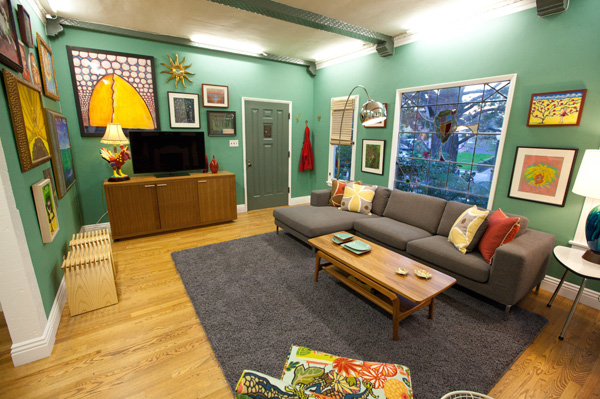 Danielle Colding's living room