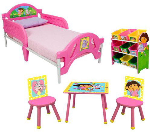 Dora the Explorer room in a box