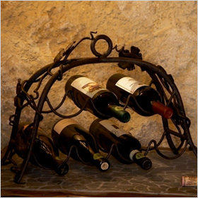 Bella Toscana wine rack ($148)