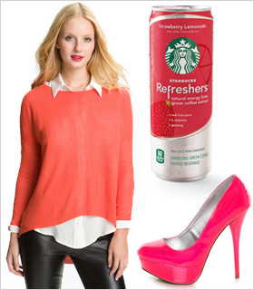 Strawberry pink looks
