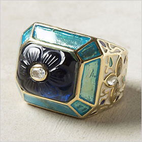 ornate statement ring