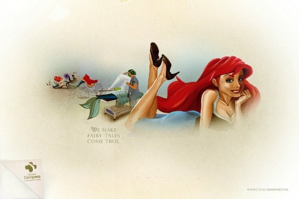 Ariel plastic surgery ad