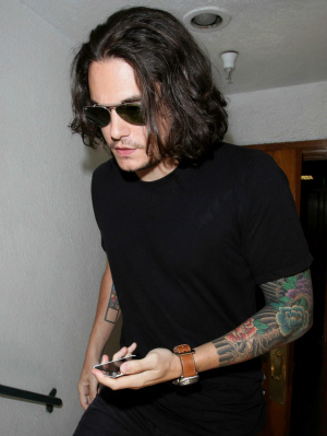 John Mayer Leaving a Medical Center in Los Angeles