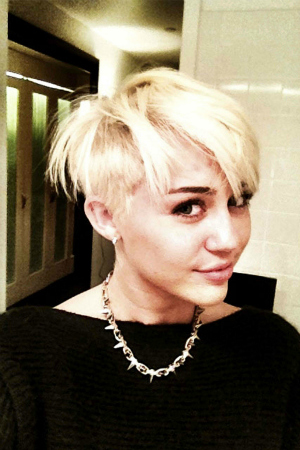 Miley Cyrus Debuts New Pixie Haircut