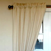 Organic curtain panels
