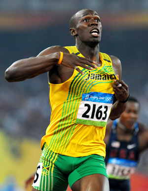 Usain Bolt is fastest man alive
