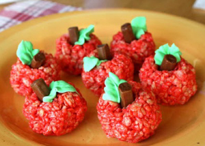 Krispy apple treats