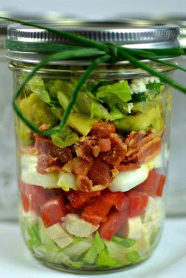 cobb salad jar