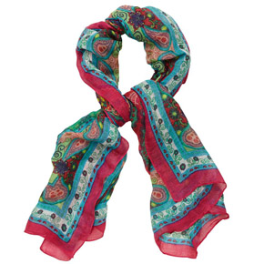 Amazing paisley scarf