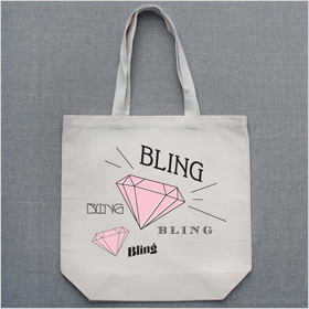 Bling Bling Custom tote bag
