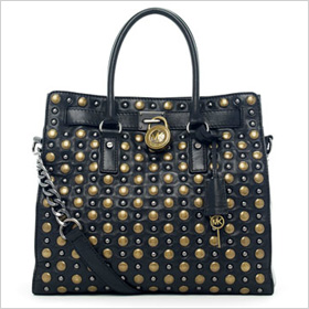 Michael Kors Hamilton Studded Tote.