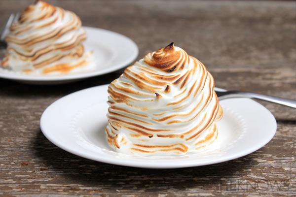 Individual baked alaska