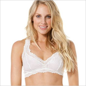 Eberjey racer back bralet ($34) is