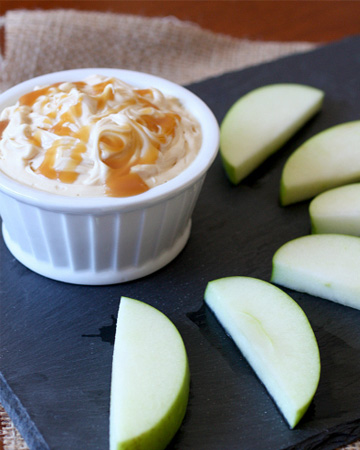 Caramel cheesecake dip