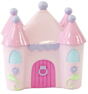 Little Princess Resin Castle Bank