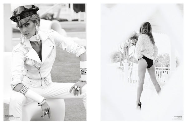 Celine Dion goes topless in V Magazine with sexy photos. 