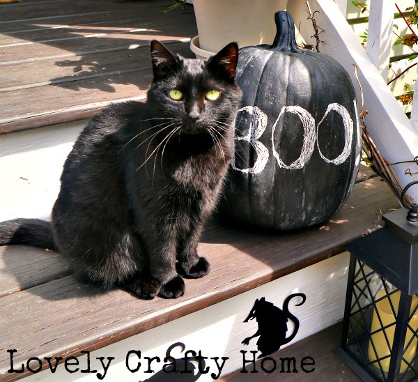 chalkboard pumpkin