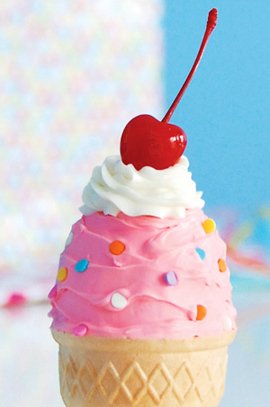Cupcake cone