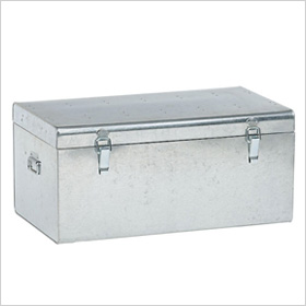 galvanized trunk