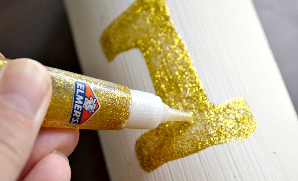 paint DIY table number