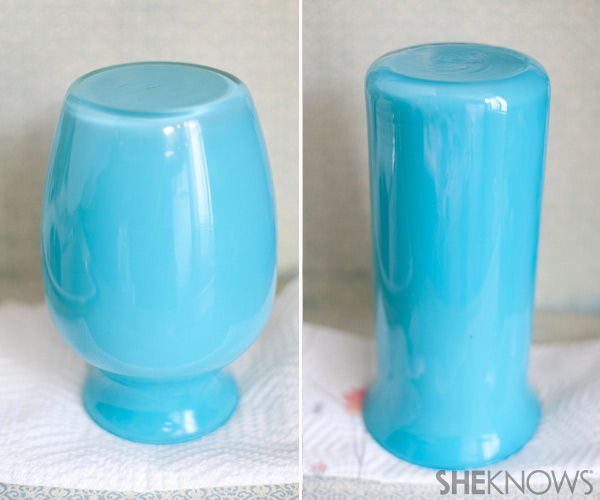 Let the vases dry