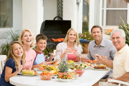 Family barbecue