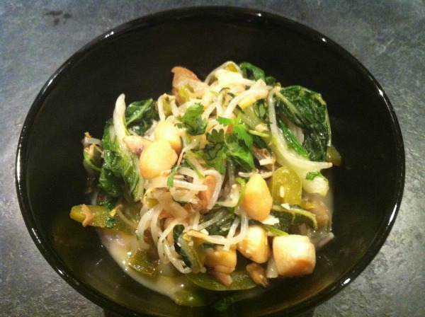 Thai scallops