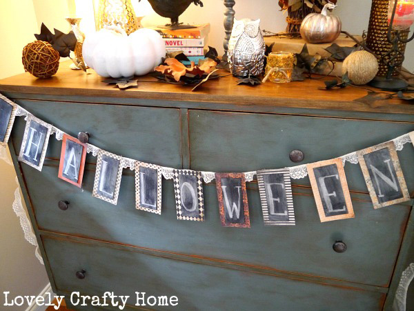 halloween bunting