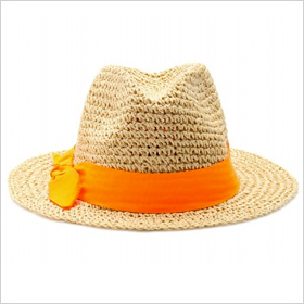 ultra-stylish straw fedora