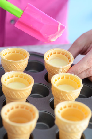 Cupcake cone