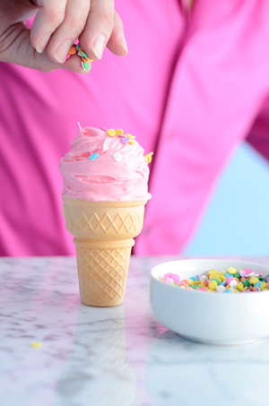 Cupcake cone