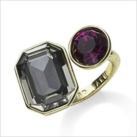 Double jewel rings