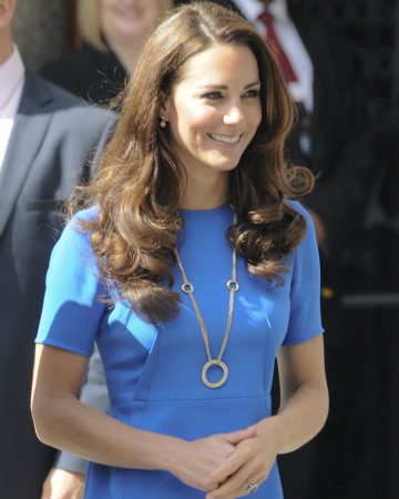 Kate Middleton - Blue dress