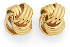 Goldmark knot earrings