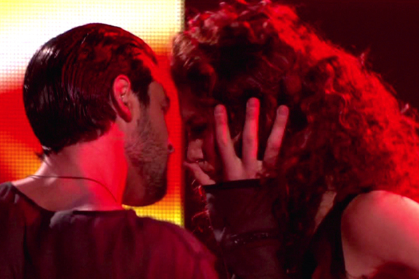 Did Maksim slap Hope Solo?