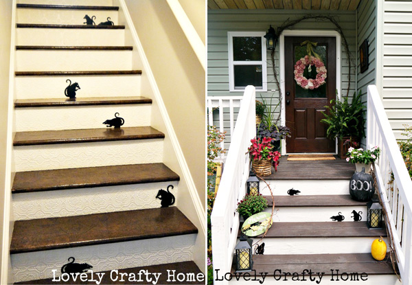 Mice on stairs