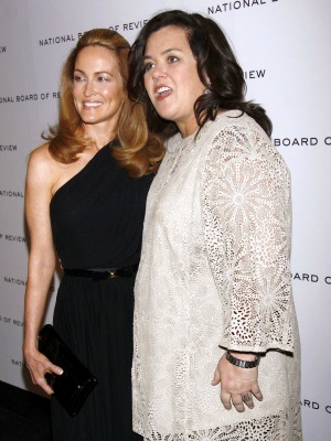 Rosie O'Donnell and Michelle Rounds